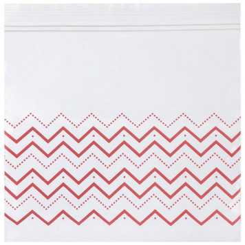 105528 Пакет с двойным зип-локом 'Рыжий кот' (20.5х20.5см, 25шт/уп)