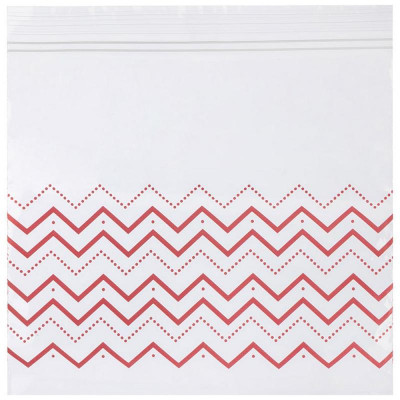 105528 Пакет с двойным зип-локом 'Рыжий кот' (20.5х20.5см, 25шт/уп)