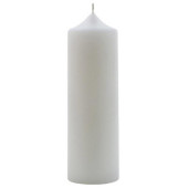 105750 Свеча Deco 60х190мм белая 105750 Свеча Deco 60х190мм белая