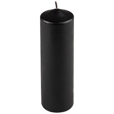 105752 Свеча Deco 60х190мм черная