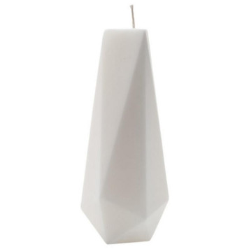 105758 Свеча 'Кристалл' 50х130мм белая