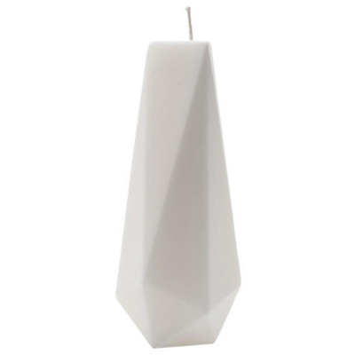 105758 Свеча 'Кристалл' 50х130мм белая