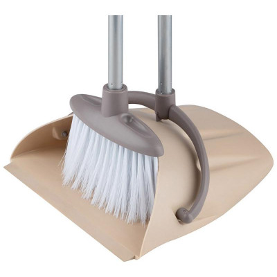 105806 Набор для уборки BROOM (совок откидной, щетка) Рыжий кот-2