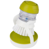 105850 Щётка для мытья посуды SAUBER с дозатором для моющего средства Leonord