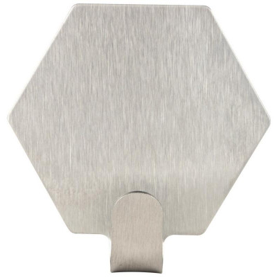 105886 Набор крючков на самоклеящейся основе ' Шестиугольник' (3 шт) нерж Рыжий кот-1