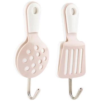 105887 Набор крючков на самоклеящейся основе 'Кухня' (2 шт) пластмасса Рыжий кот