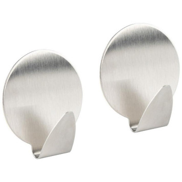 105888 Набор крючков на самоклеящейся основе 'Круг' (2 шт) нерж. Рыжий кот