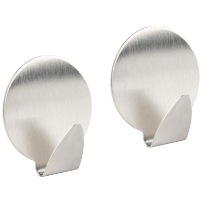 105888 Набор крючков на самоклеящейся основе 'Круг' (2 шт) нерж. Рыжий кот