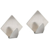 105889 Набор крючков на самоклеящейся основе 'Ромб' (2 шт) нерж. Рыжий кот