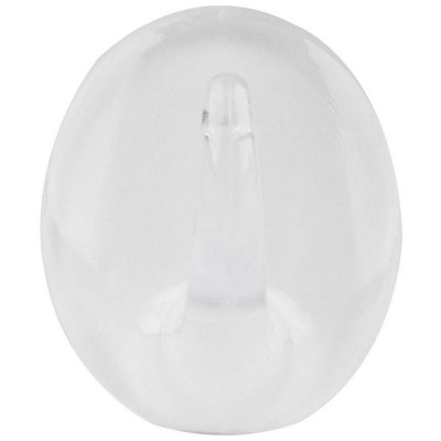 105895 Набор крючков на самоклеящейся основе ' Прозрачные' (3 шт) пластмасса Рыжий кот-1