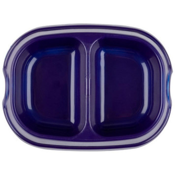 106084 Миска двойная для кошек и собак 2х200мл-1