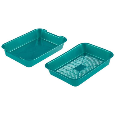 106097 Лоток с сеткой 36х26х6.5см-1