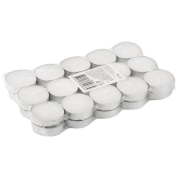 106117 Свечи чайные 30шт-2