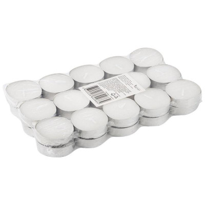 106117 Свечи чайные 30шт-2