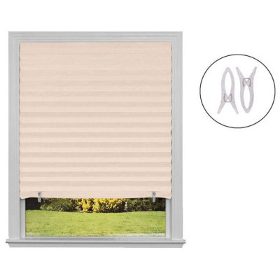 106248 Самоклеящиеся шторы-плиссе 'Skandi', 60х180см, цвет бежевый 'Рыжий кот'