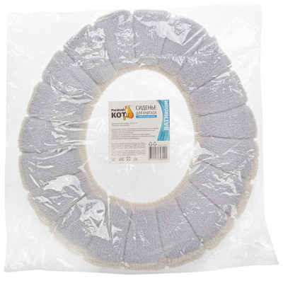 106777 Сиденье для унитаза Рыжий кот (мягкое)-4