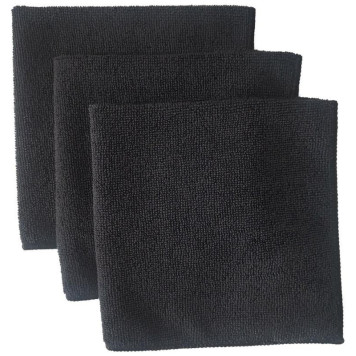 106796 Набор салфеток из микрофибры Leonord 'Black' (3шт)-4