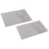 106807 Набор салфеток сервировочных PVM-02 30х45см (ПВХ) 2шт