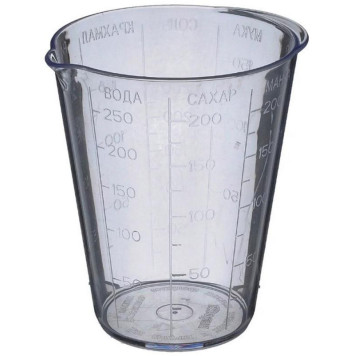 106924 Мерный стакан (прозрачный) BEROSSI (023672)