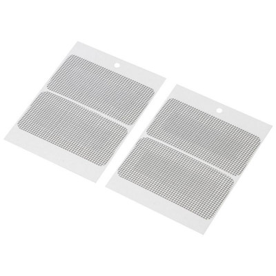 107276 Набор ремонтный для антимоскитной сетки Рыжий кот 4x8.3см (4шт)-1