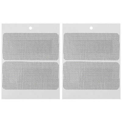 107276 Набор ремонтный для антимоскитной сетки Рыжий кот 4x8.3см (4шт)