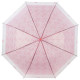 107551 Зонт-трость полуавтоматический BASIC, 90см (ЭВА) розовый