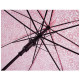 107551 Зонт-трость полуавтоматический BASIC, 90см (ЭВА) розовый