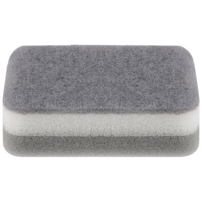 107559 Губка для мытья посуды трехслойная KS-03 'Рыжийкот'-1