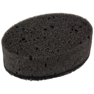 107565 Набор губок для мытья посуды двухслойных овальных KS-07 черный (5шт)-3