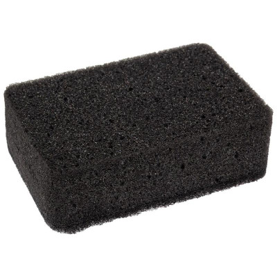 107567 Губка для мытья посуды двухслойная прямоугольная KS-08 (черный)-1