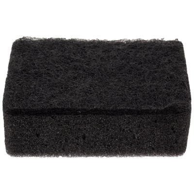 107567 Губка для мытья посуды двухслойная прямоугольная KS-08 (черный)-2