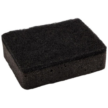 107568 Набор губок для мытья посуды двухслойных прямоугольных KS-08 черный (5шт)