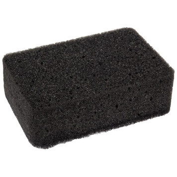 107569 Набор губок для мытья посуды двухслойных прямоугольных KS-08 черный (10шт)-1