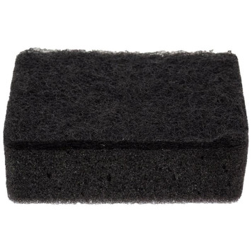 107569 Набор губок для мытья посуды двухслойных прямоугольных KS-08 черный (10шт)-2