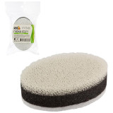 107570 Губка для мытья посуды трехслойная KS-09 (белый/черный)