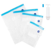 107577 Набор вакуумных пакетов для продуктов 'Рыжий кот' с насосом VBB (4шт/уп)
