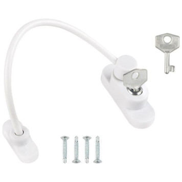 107596 Замок блокиратор для окна с тросиком 'Рыжий кот'