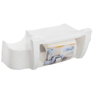 107670 Полка для туалета BEROSSI Mira (белый) (088244)-3