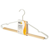 107894 Набор вешалок металлических с деревянной перекладиной 'Винтаж' 'Рыжий кот' (3шт)