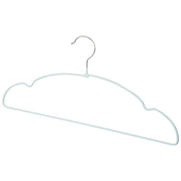 107915 Набор вешалок металлических с ПВХ покрытием 'Рыжий кот' (10шт) цвет бирюзовый-1