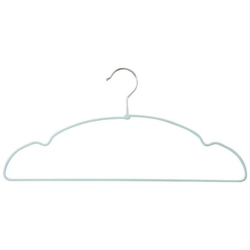 107915 Набор вешалок металлических с ПВХ покрытием 'Рыжий кот' (10шт) цвет бирюзовый-2