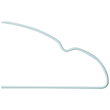 107915 Набор вешалок металлических с ПВХ покрытием 'Рыжий кот' (10шт) цвет бирюзовый-3