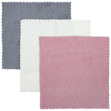 107934 Набор салфеток из микрофибры Leonord 3шт (30х30см)-2