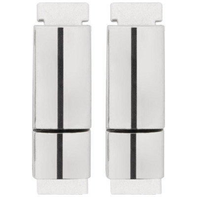 107988 Шнурки с магнитным фиксатором плоские эластичные, черные-4