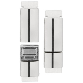 107988 Шнурки с магнитным фиксатором плоские эластичные, черные-5