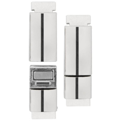 107988 Шнурки с магнитным фиксатором плоские эластичные, черные-5