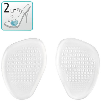 107997 Полустельки гелевые под стопу самоклеящиеся 'Рыжий кот' (2шт)