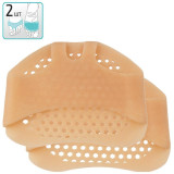 108000 Полустельки защитные 'Рыжий кот' силикон, бежевый (2шт)