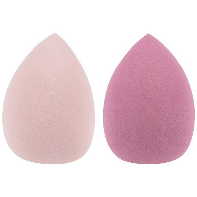 108012 Набор 2 спонжа косметических ' Идеальная' , розовый-1
