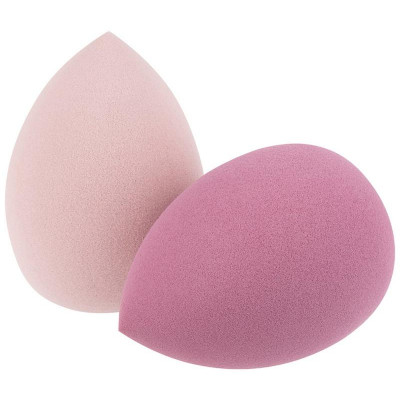 108012 Набор 2 спонжа косметических ' Идеальная' , розовый